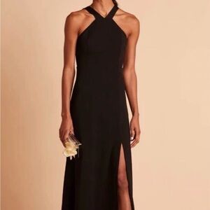 Birdy Grey Black Gene Crepe Dress XL